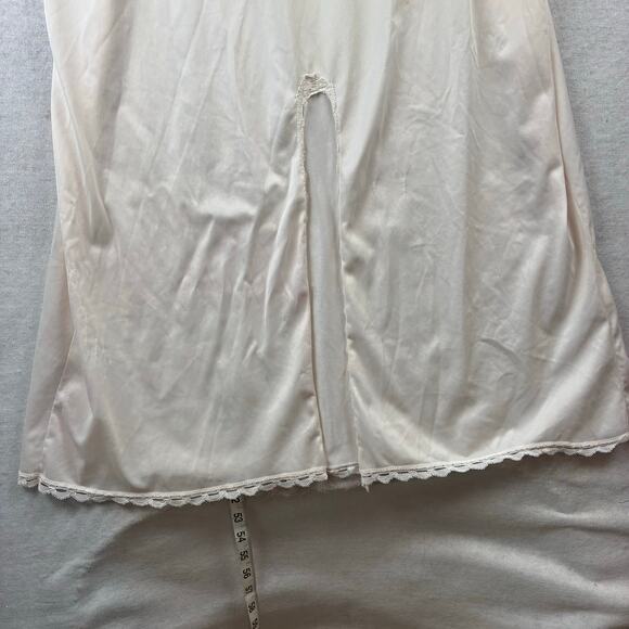 Vintage Ladies Nightgown Slip Dress Size 38 (Measured 34) Bridal Ivory Sexy READ - Picture 5 of 11